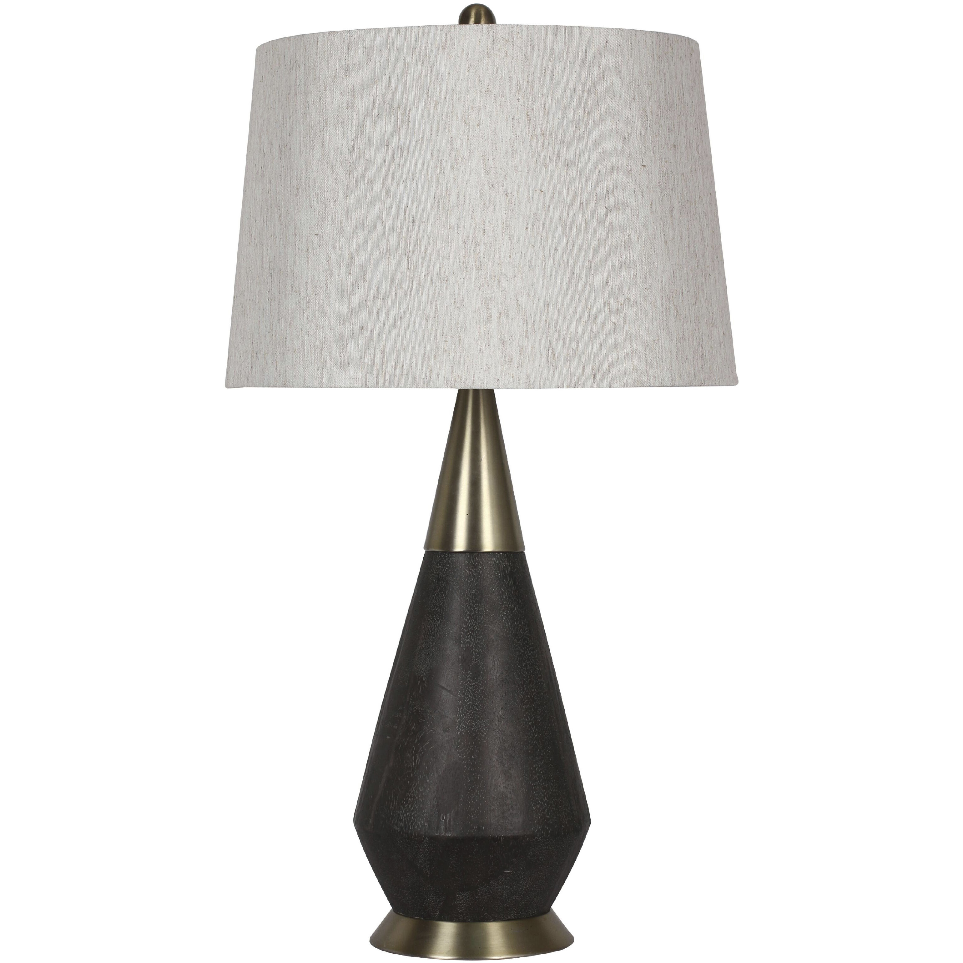 Canada 27.3 inch 100.00 watt Dark Walnut Table Lamp Portable Light