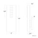 Beyond Helios LED 2.88 inch Black ADA Wall Sconce Wall Light, Beyond