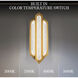 Beyond Ariana LED 3.75 inch Aged Brass ADA Wall Sconce Wall Light