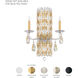 Siena 2 Light 10 inch White Wall Sconce Wall Light in Radiance