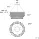 Signature Pavona LED 36 inch Heirloom Gold Chandelier Ceiling Light