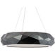 Beyond Mosaic LED 31 inch Black Stainless Steel Pendant Ceiling Light