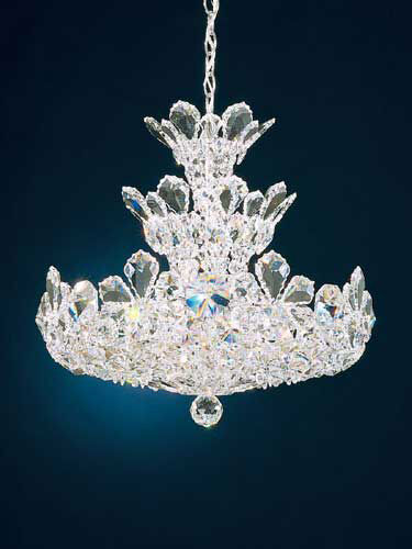 Trilliane 15 Light Silver Chandelier Ceiling Light in Radiance