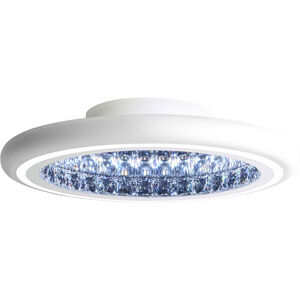 Infinite Aura LED 5 inch White Flush Mount Ceiling Light