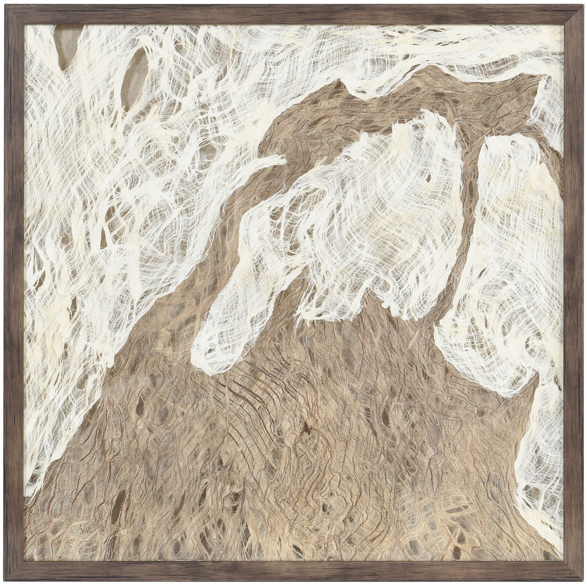 Swept Away Brown Wall Art