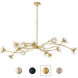 Forever Coquette LED 60.25 inch Antique Silver Linear Pendant Ceiling Light