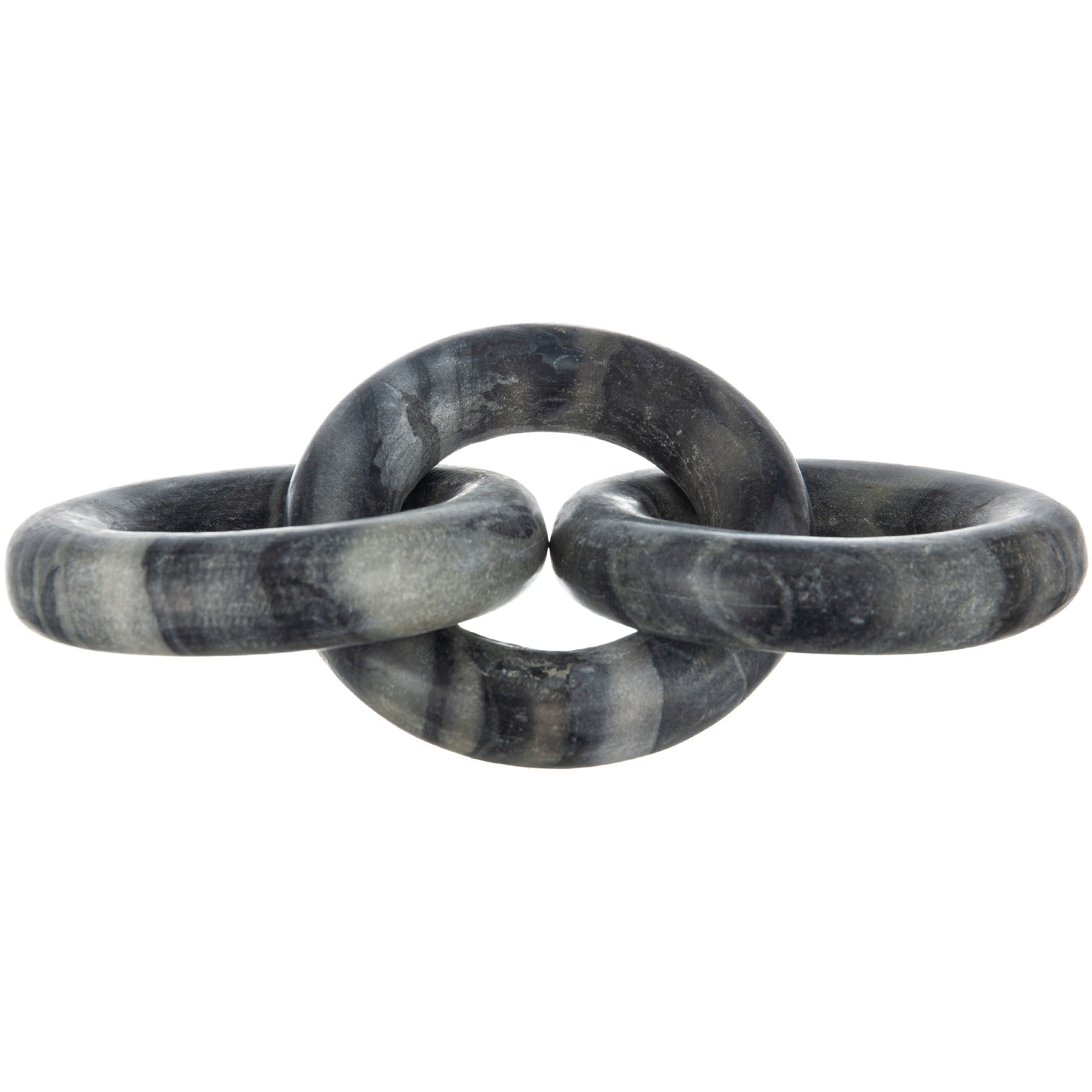 Anita Black Marble Chain