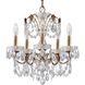 Century 5 Light Etruscan Gold Chandelier Ceiling Light