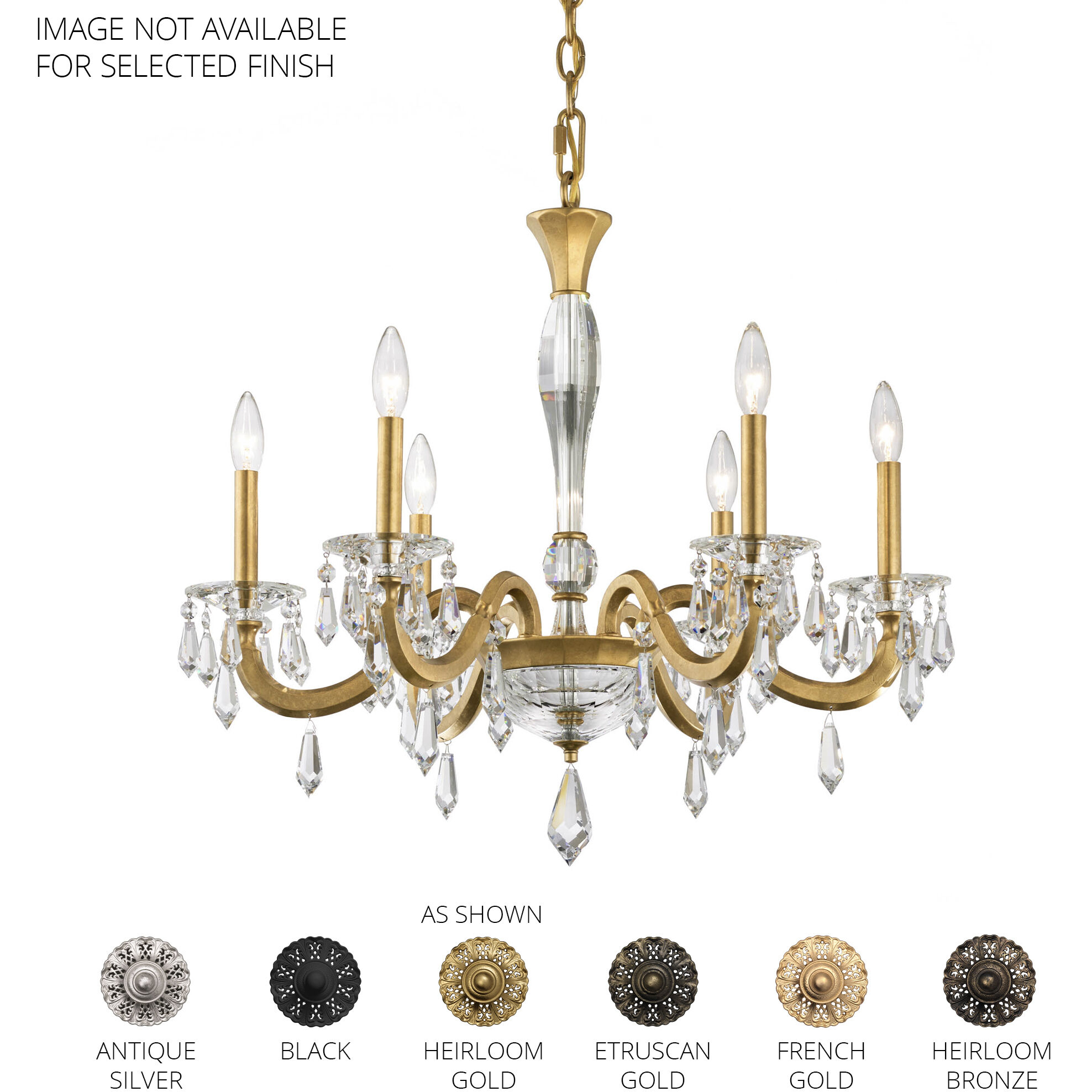 Schonbek chandelier clearance deals