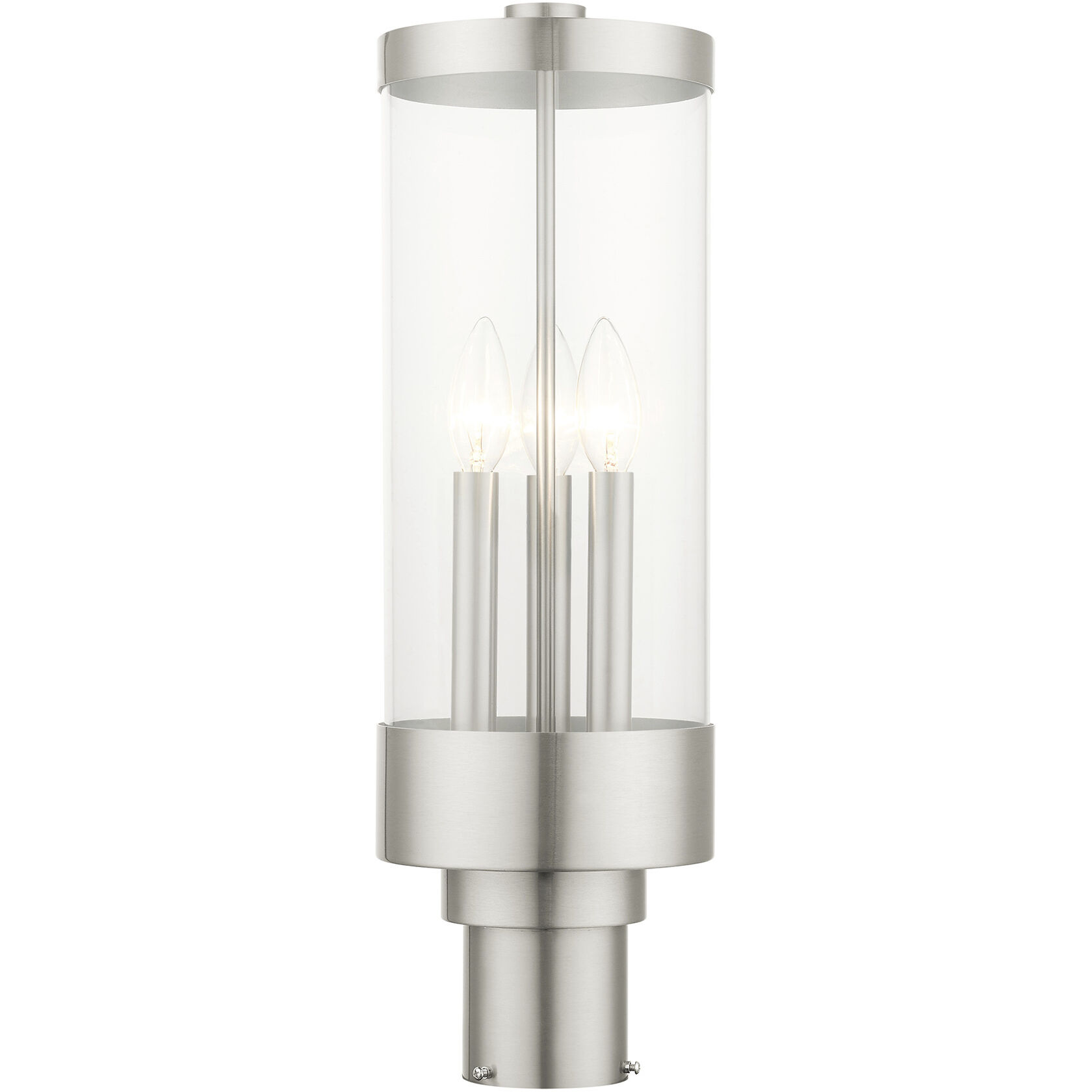 Hillcrest 3 Light 6.50 inch Post Light & Accessory