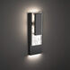 Beyond Vail LED 18 inch Black Outdoor Wall Light, Beyond