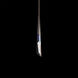 Beyond Solitude LED 6.5 inch Antique Nickel Mini Pendant Ceiling Light