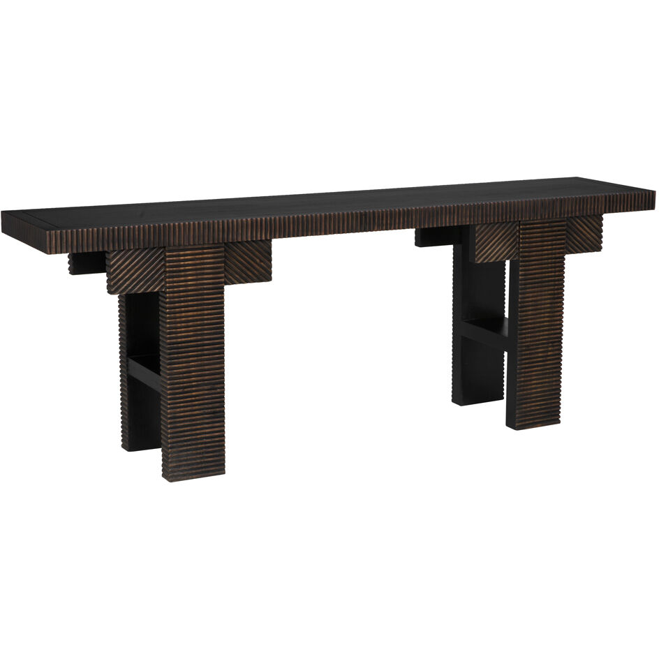 Nabu 82 X 17 inch Hand Rubbed Black Console