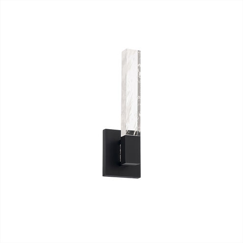 Beyond Baton LED 4 inch Black ADA Wall Sconce Wall Light