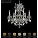 Sophia 9 Light Parchment Gold Chandelier Ceiling Light in Heritage, Parchment Gold Cast