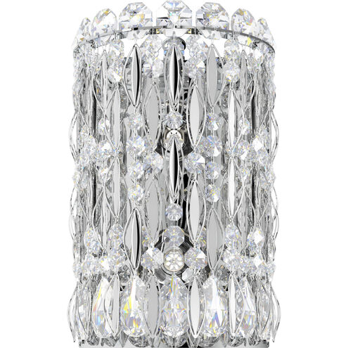 Sarella 2 Light 7 inch Polished Stainless Steel Bath Vanity & Wall Light in Heritage