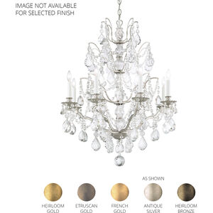 Bordeaux 8 Light French Gold Chandelier Ceiling Light in Heritage