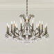 Renaissance Nouveau 18 Light 40 inch Heirloom Bronze Chandelier Ceiling Light, Adjustable Height