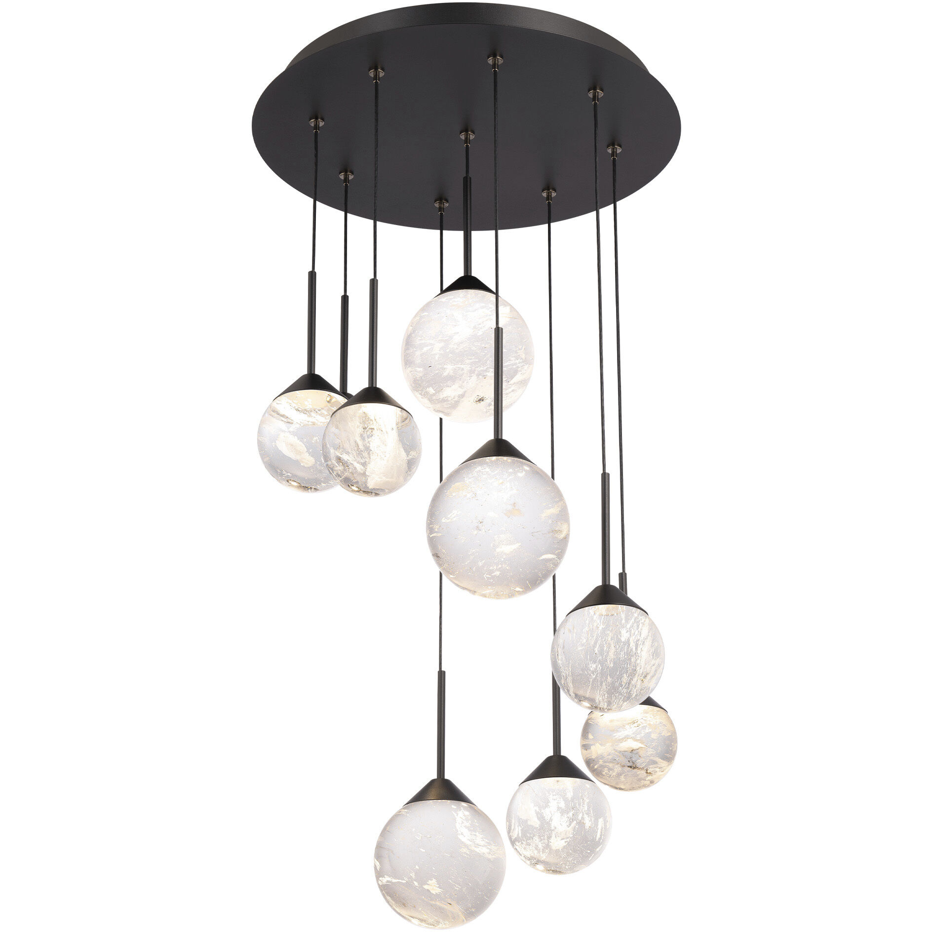 Black ball ceiling light deals