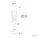 Beyond Devotion LED 17 inch Satin Nickel Multi-Light Pendant Ceiling Light