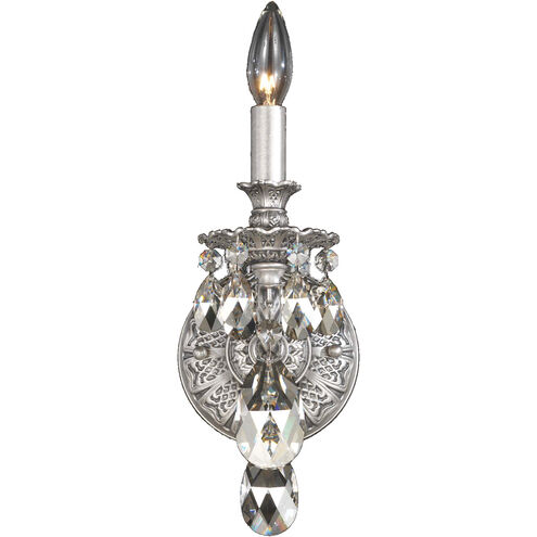Milano 1 Light 7 inch Antique Pewter Wall Sconce Wall Light