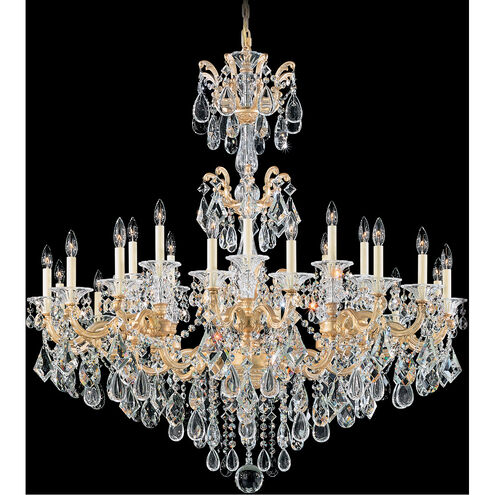 La Scala 24 Light 46 inch Heirloom Bronze Chandelier Ceiling Light