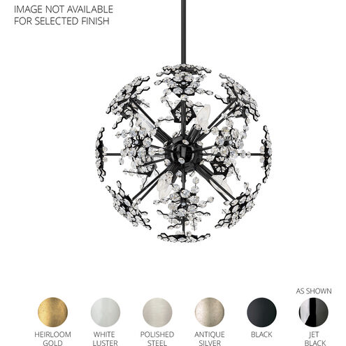 Esteracae 6 Light Polished Stainless Steel Pendant Ceiling Light in Radiance