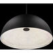 Beyond Stardust LED 23.4 inch Black Pendant Ceiling Light, Beyond