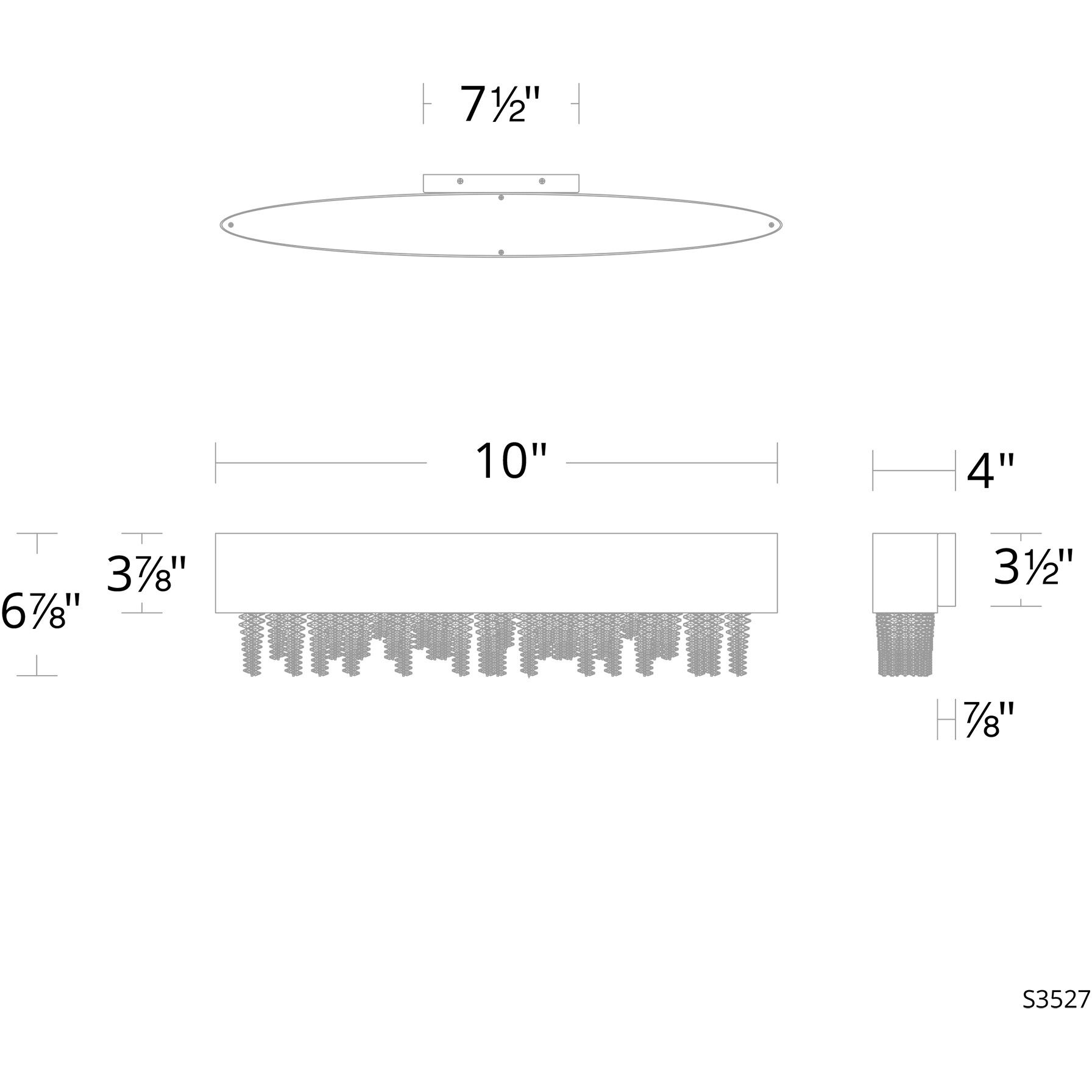 Soleil LED 27 inch Polished Nickel Bath Vanity & Wall Light, Schonbek Signature