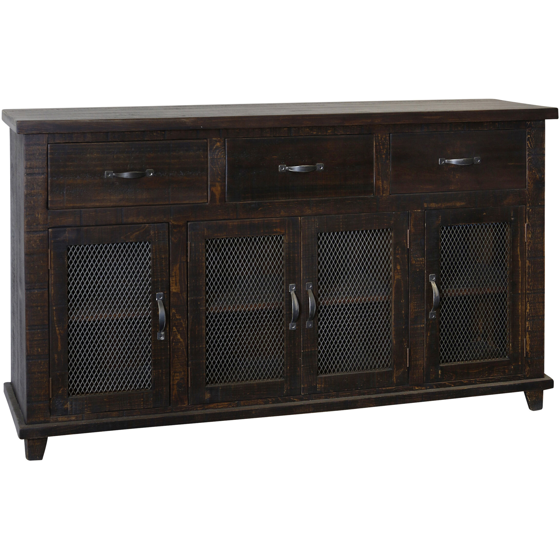 Nevada 71 X 16 inch Walnut Sideboard