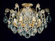 Renaissance 6 Light 20 inch Heirloom Gold Semi-Flush Mount Ceiling Light in Heritage