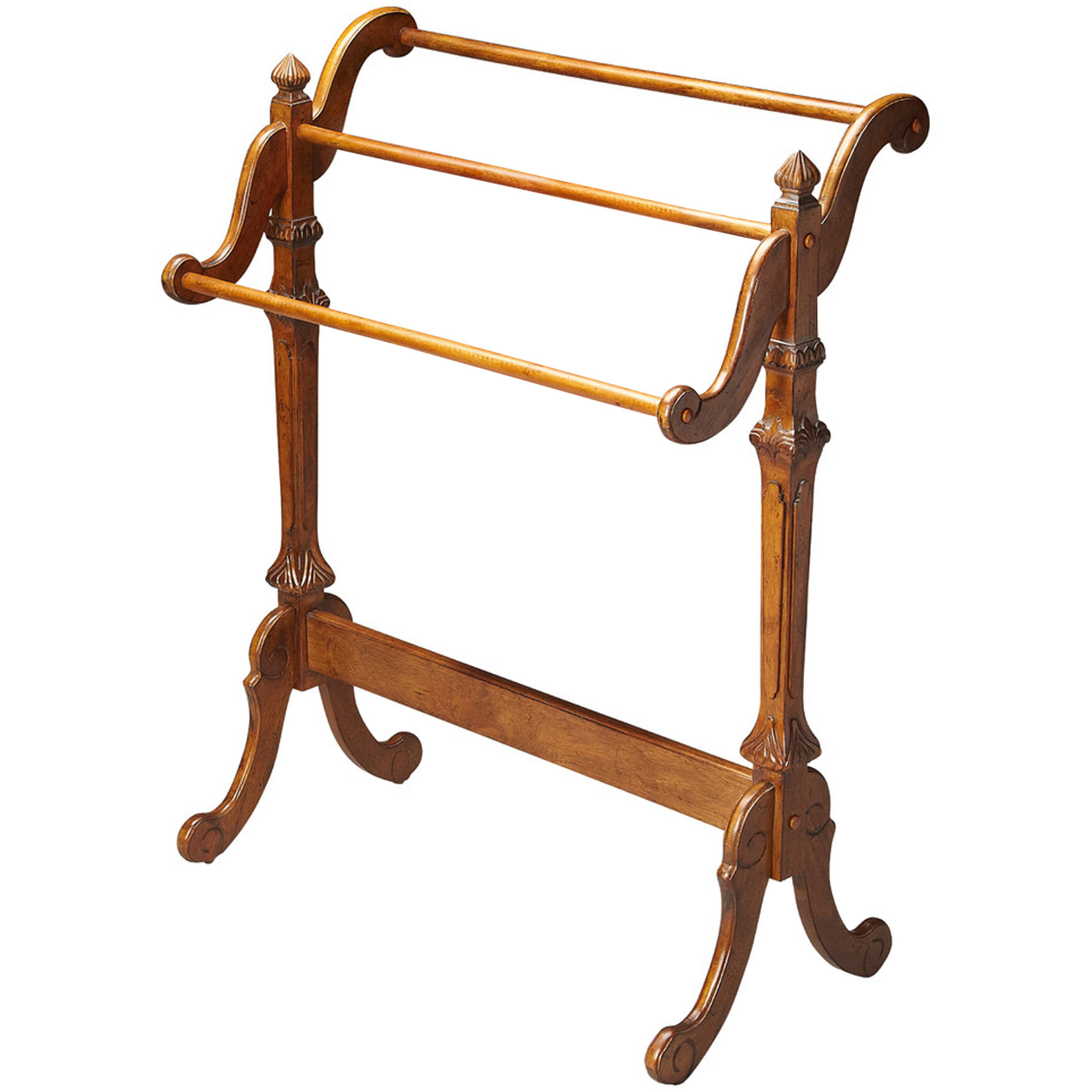 Masterpiece Newhouse  Vintage Oak Blanket/Quilt Rack