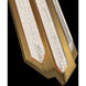 Beyond Ariana LED 3.75 inch Aged Brass ADA Wall Sconce Wall Light