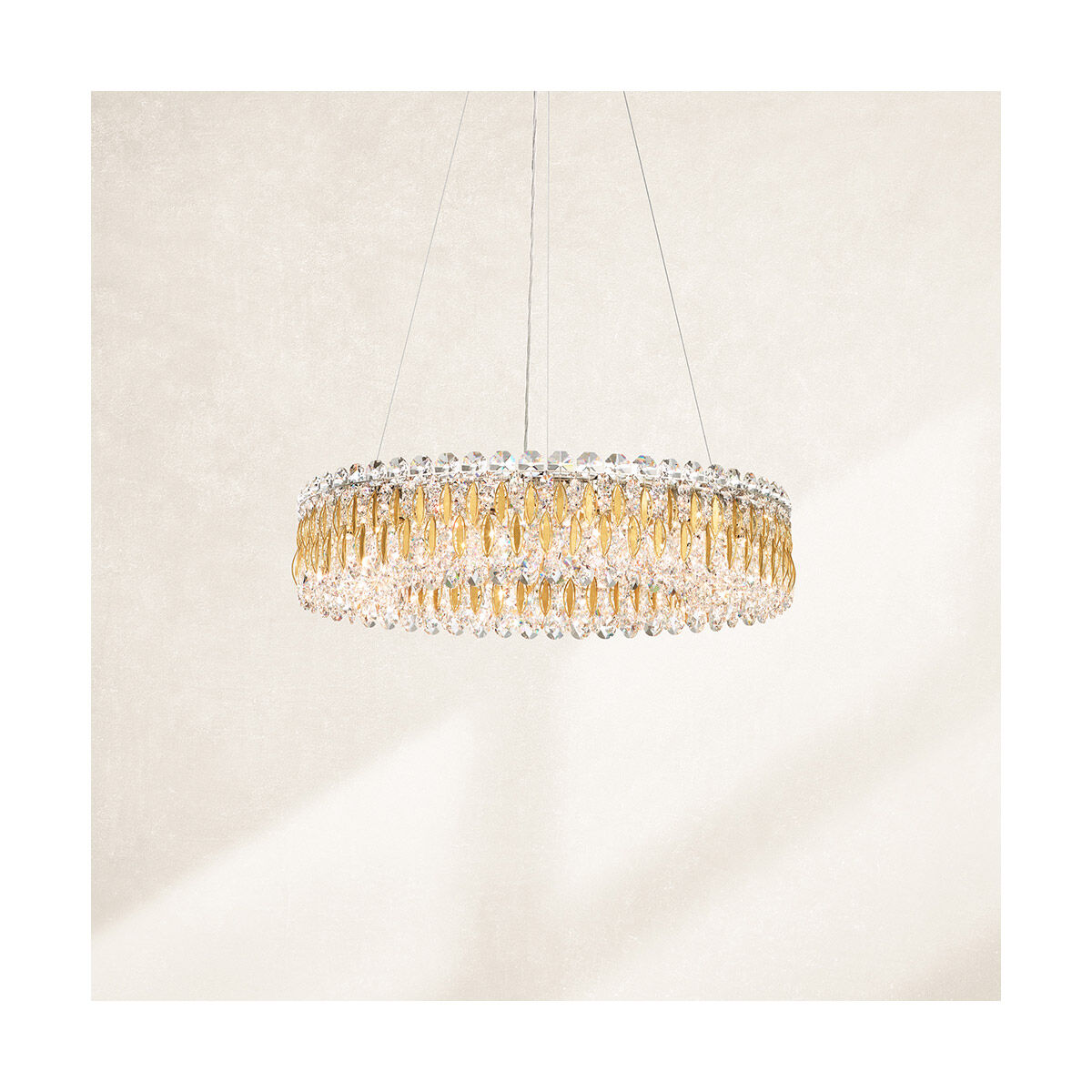Sarella 12 Light 24 inch Stainless Steel Chandelier Ceiling Light in Polished Stainless Steel