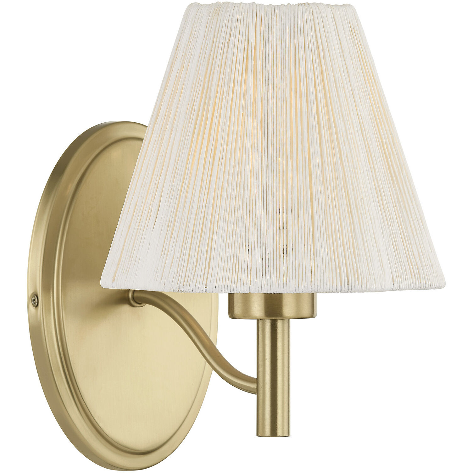 Rosa 1 Light 7.5 inch Noble Brass Wall Sconce Wall Light