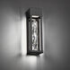 Beyond Polar LED 16 inch Black Outdoor Wall Light, Beyond
