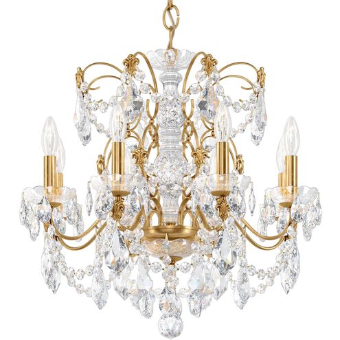 Century 8 Light 24 inch Heirloom Gold Chandelier Ceiling Light