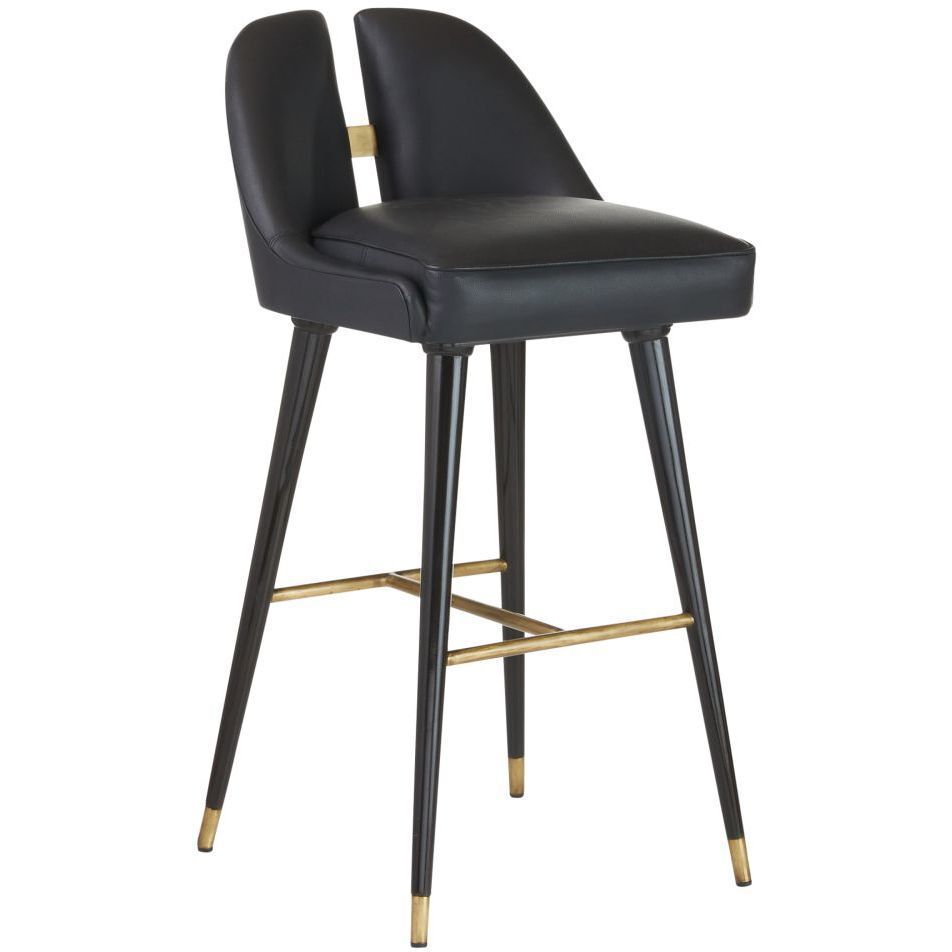 Crowley 41 inch Black Bar Stool