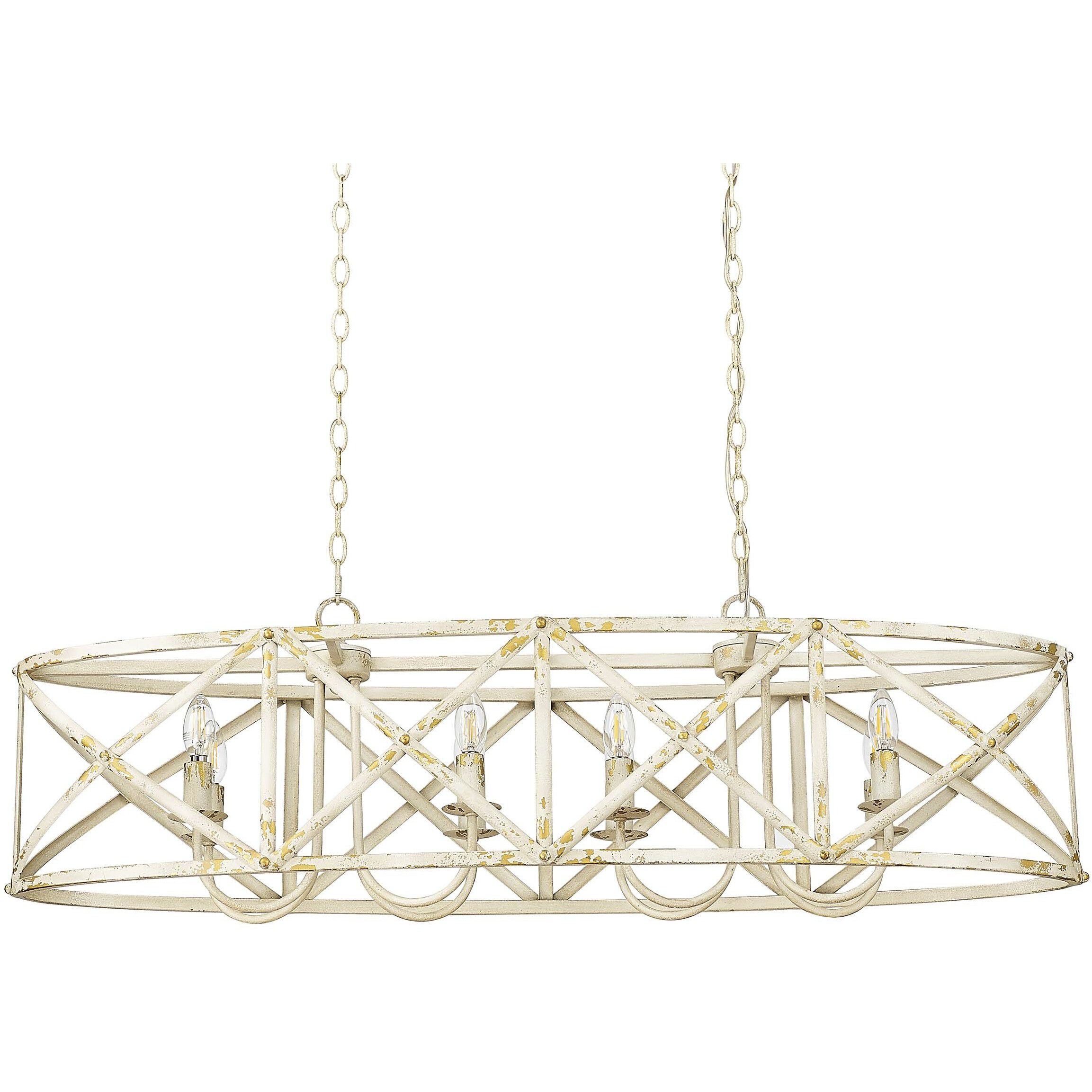 Alcott 8 Light 45.00 inch Island Light