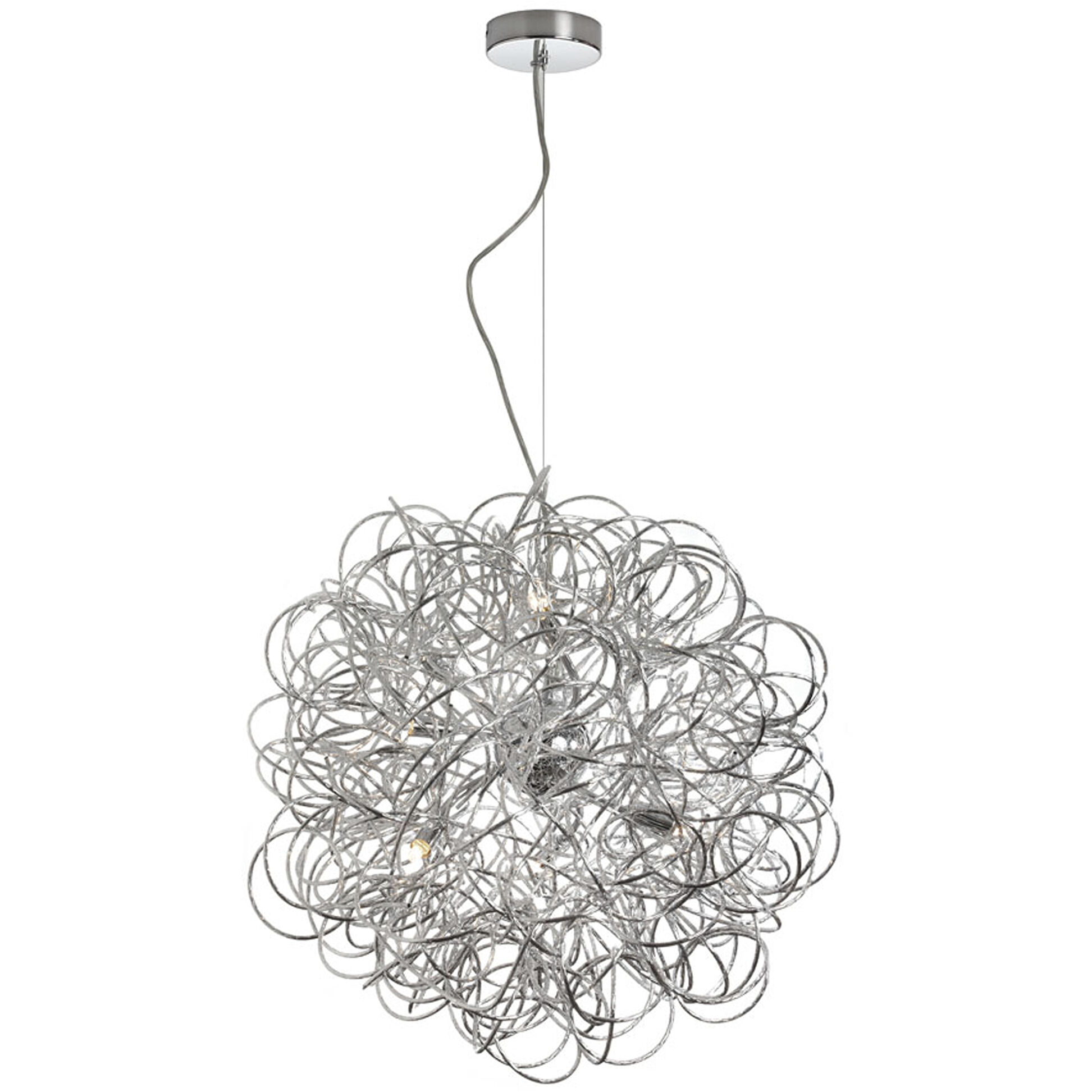 Baya LED 18 inch Polished Chrome Linear Pendant Ceiling Light