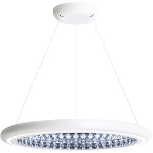 Infinite Aura LED 30 inch White Pendant Ceiling Light