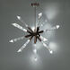 Beyond Solitude LED 48 inch Antique Nickel Chandelier Ceiling Light