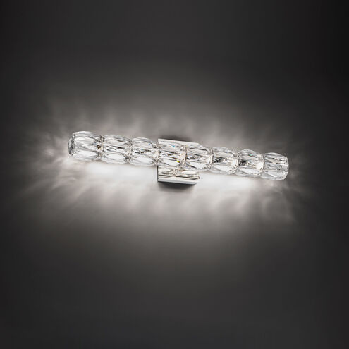 Verve LED LED 25 inch Polished Stainless Steel Bath Vanity & Wall Light in Radiance, Schonbek Signature