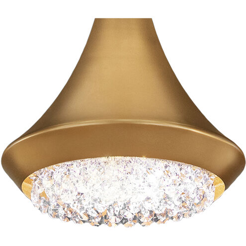 Verita LED 8 inch Soft Gold Mini Pendant Ceiling Light in Heirloom Gold, Schonbek Signature