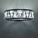 Beyond Corinth LED 32.13 inch Black Chandelier Ceiling Light, Beyond