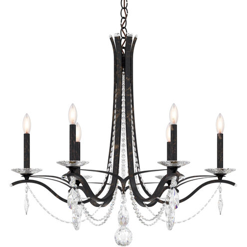 Vesca 6 Light 33 inch Ferro Black Chandelier Ceiling Light in Heritage