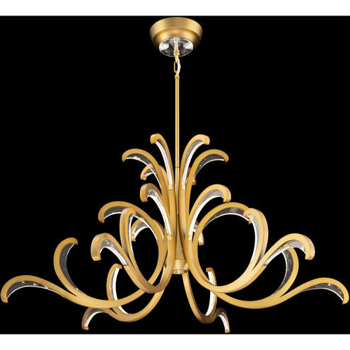 Beyond Lombardy LED 39 inch Aged Brass Pendant Ceiling Light