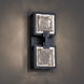 Beyond Pop Star LED 12 inch Black Outdoor Wall Light