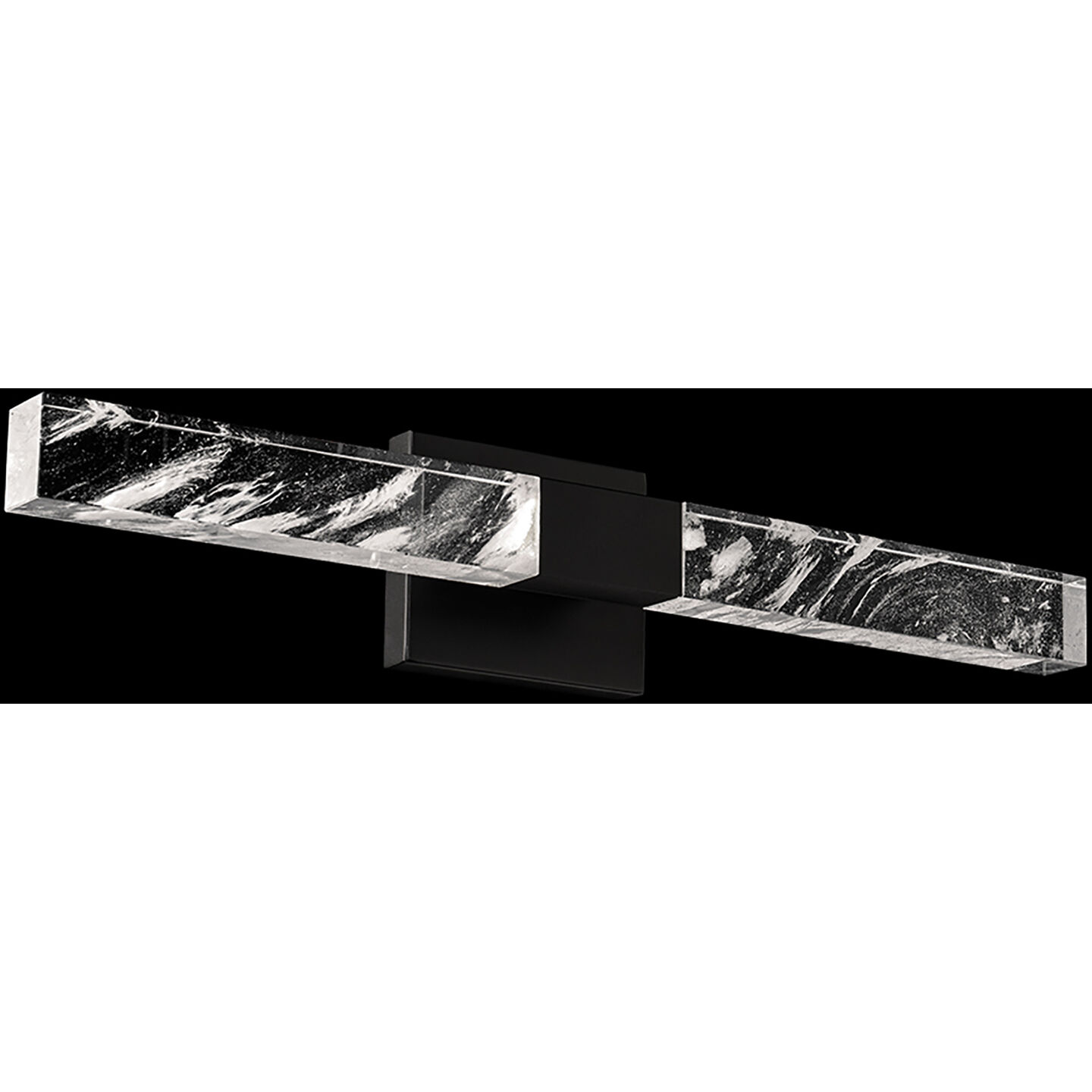 Beyond Baton LED 4 inch Black ADA Wall Sconce Wall Light