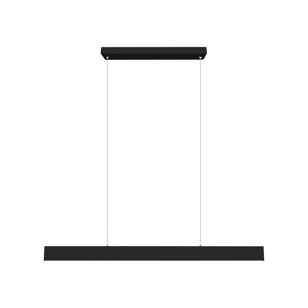 Climene LED 46.5 inch Matte Black Linear Pendant Ceiling Light